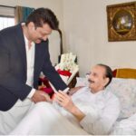 شہزاد وسیم - سینیٹر شہزاد وسیم کی راجہ ظفر الحق سے عیادت