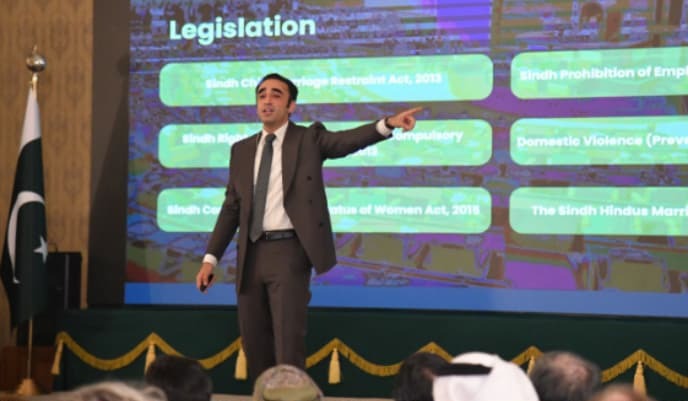 سندھ حکومت - بلاول بھٹو زرداری نے سندھ حکومت کی ترقی بیان کردی