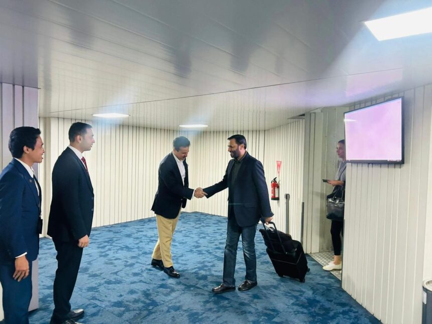 وفاقی وزیر صحت - وفاقی وزیر صحت سید مصطفیٰ کمال جکارتہ پہنچ گئے