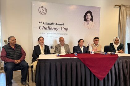 گھزالہ انصاری - گھزالہ انصاری لیڈیز اوپن گالف چیمپئن شپ پانچواں سال