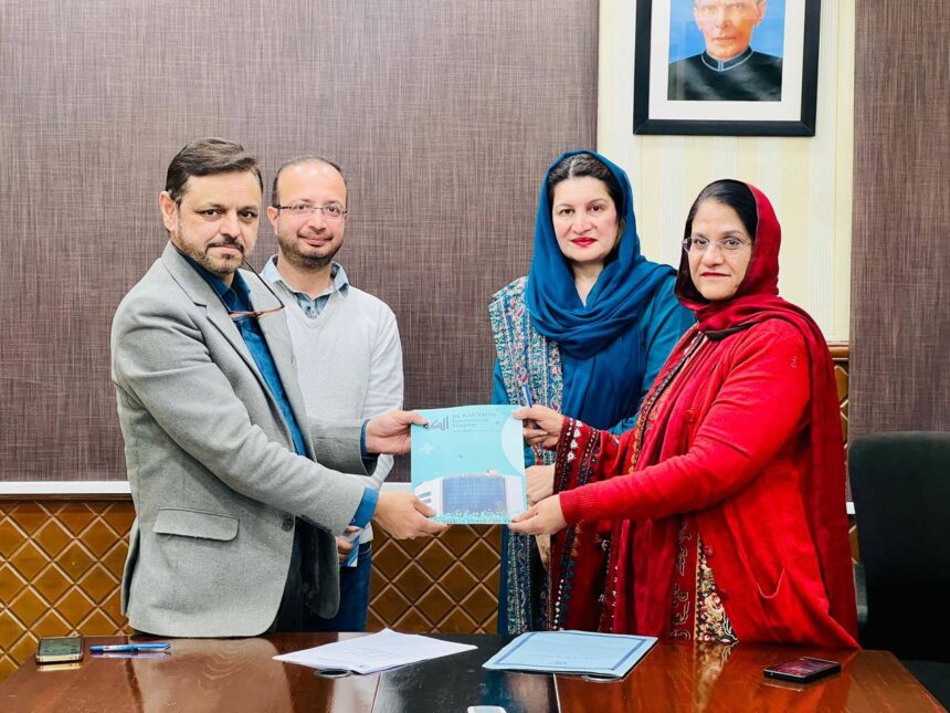 ٹیکہ کاری مرکز - کوسر ہسپتال میں ٹیکہ کاری مرکز کے قیام کا معاہدہ