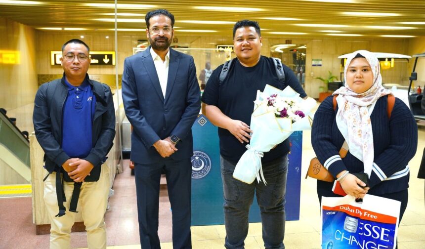 جوہور اسمبلی - جوہور اسمبلی کی کراچی آمد