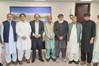 شفاف جانچ نظام - خیبر پختونخوا ہاکی شائقین کی محی الدین وانی سے ملاقات