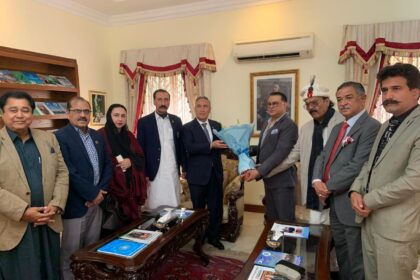 پاکستان ترکمنستان تعلقات - پاکستان اور ترکمنستان پارلیمانی دوستی گروپ کی ملاقات