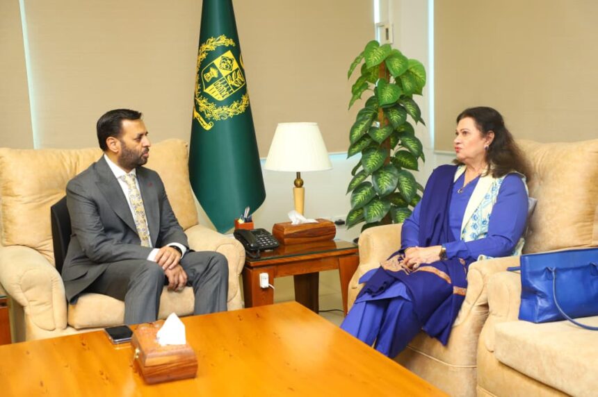 صحت کا شعور - زہرہ ودود فاطمی کی وفاقی وزیر صحت سے ملاقات