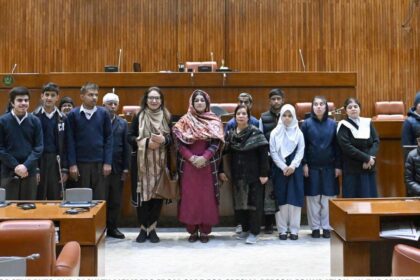 پارلیمنٹ ہاؤس دورہ - خصوصی طلبا وطالبات کا پارلیمنٹ ہاؤس کا مطالعاتی دورہ