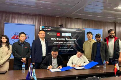 ہائی مو ایکس دس - لاہور ائیرپورٹ پر ہائی مو ایکس دس سولر نظام