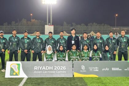 ویمن لیکروس ٹیم - پاکستان ویمن نیشنل لیکروس ٹیم نے ریاض میں سلور میڈل حاصل کر لیا