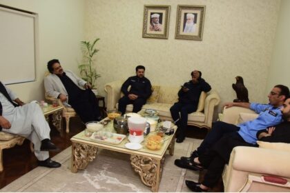 بری امام سرکار - بری امام سرکار کی سیکیورٹی پر انتظامی ملاقات