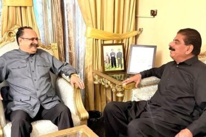 سردار تنویر الیاس - سردار تنویر الیاس اور چوہدری ریاض کی باہمی ملاقات