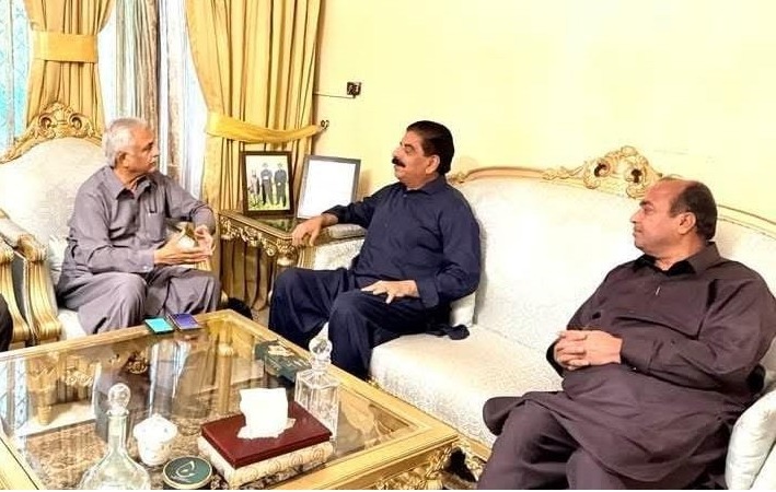 چوہدری ریاض ملاقات - چوہدری ریاض کی رہائش گاہ پر اہم سیاسی ملاقات