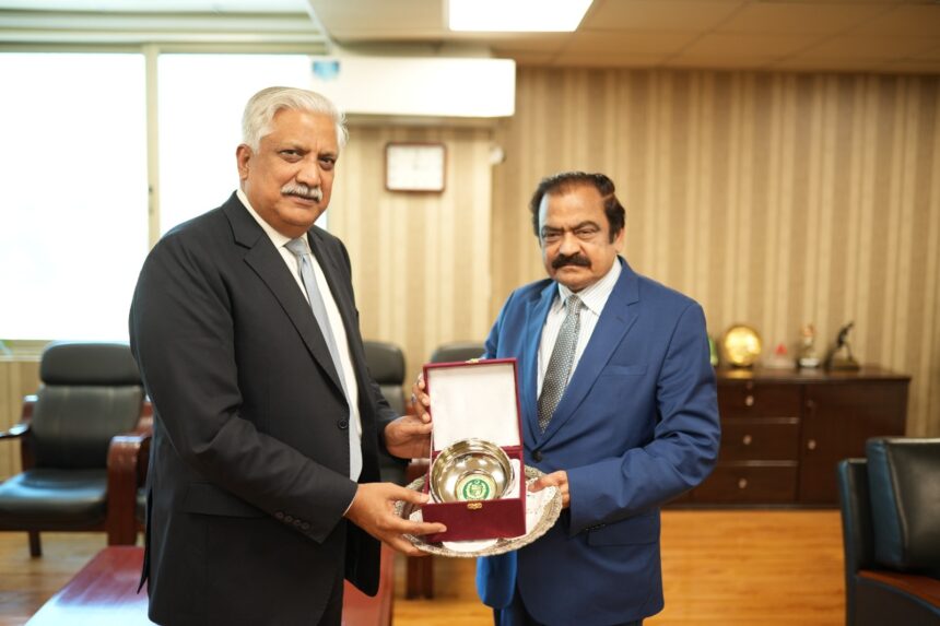 واپڈا منصوبے - وفاقی وزیر اور واپڈا چیئرمین سے اہم ملاقات