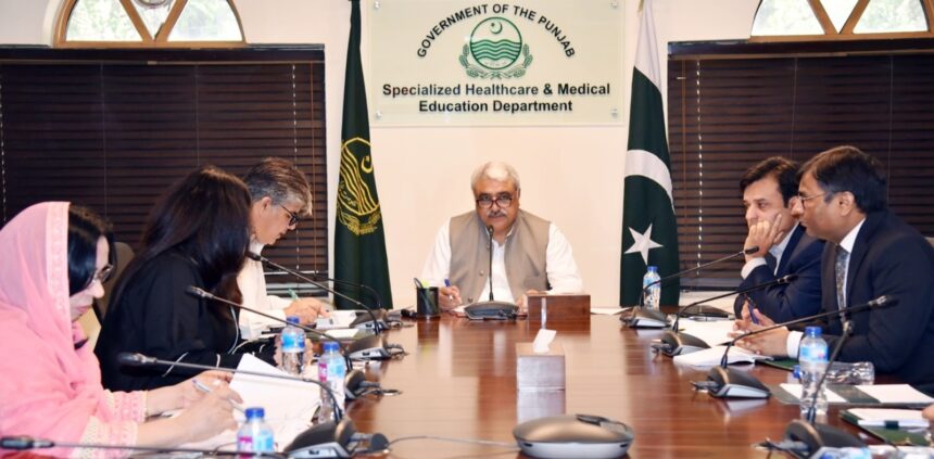 صحت منصوبے - وزیر صحت کی زیرِصدارت صحت منصوبوں کا جائزہ