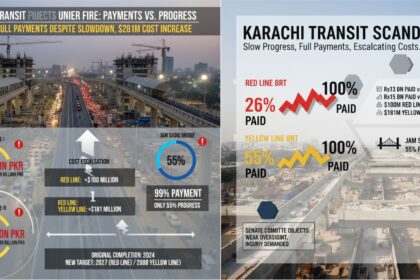 کراچی ٹرانزٹ منصوبے - کراچی ٹرانزٹ منصوبوں پر بھاری ادائیگیاں سوالات اٹھ گئے