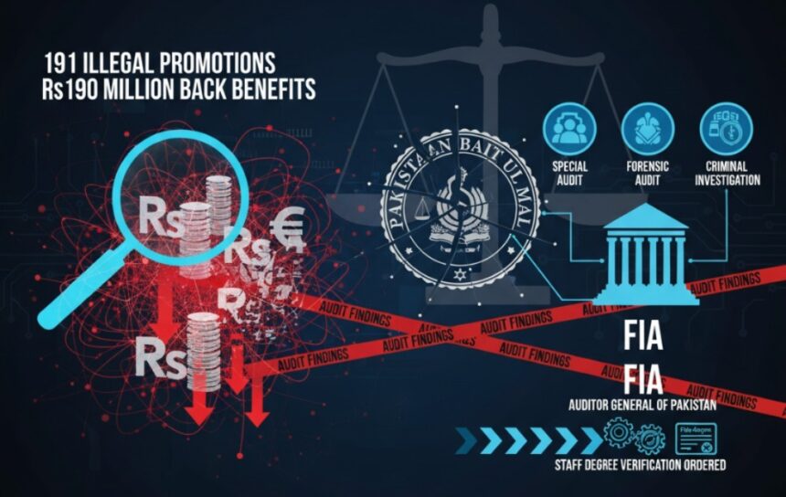 پاکستان بیت المال - پاکستان بیت المال میں ڈگریاں تصدیق کا حکم