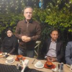 ابرار حسین خان - ابرار حسین خان کے اعزاز میں پُر وقار الوداعی عشائیہ