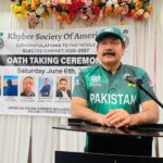 خیبر سوسائٹی - قونصل جنرل کی خیبر سوسائٹی امریکہ حلف برداری میں شرکت