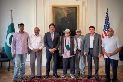 نیویارک میں پاکستان ڈے پریڈ کے حوالے سے قونصل جنرل آمر احمد آتو زئی کی ملاقات