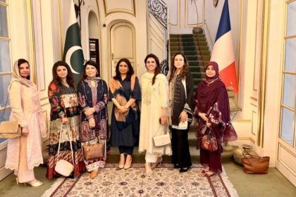 نیشنل ڈیفنس یونیورسٹی وفد - فرانس میں پاکستانی سفیر کی نیشنل ڈیفنس یونیورسٹی وفد سے ملاقات