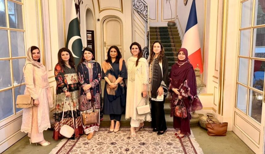 نیشنل ڈیفنس یونیورسٹی وفد - فرانس میں پاکستانی سفیر کی نیشنل ڈیفنس یونیورسٹی وفد سے ملاقات