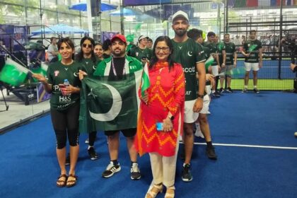 منیلا میں آسیا پیسیفک پیڈل کپ میں ٹیم پاکستان اور ڈاکٹر آصفہ ربانی