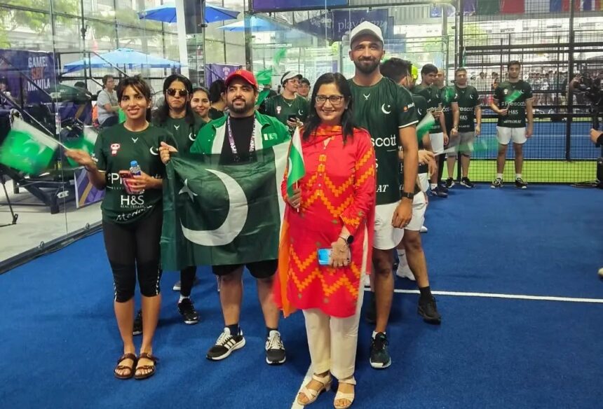 منیلا میں آسیا پیسیفک پیڈل کپ میں ٹیم پاکستان اور ڈاکٹر آصفہ ربانی