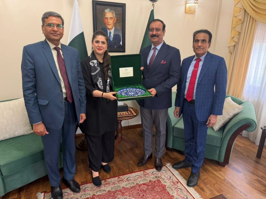 کولمبو میں پاکستانی وفد اور ہائی کمشنر کی ملاقات، چائلڈ پروٹیکشن پر گفتگو