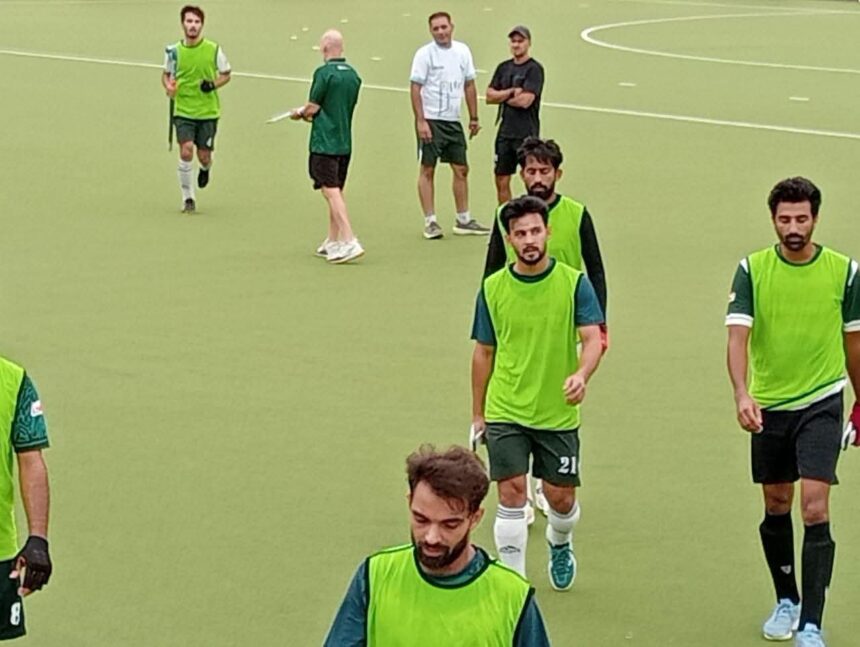 قومی ہاکی ٹیم کا ورلڈ کپ تربیتی کیمپ لاہور میں جاری