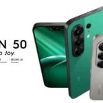 TECNO CAMON 50 پریمیم اسمارٹ فون کے کیمرا، ڈسپلے اور پائیداری کی خصوصیات