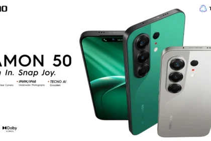 TECNO CAMON 50 پریمیم اسمارٹ فون کے کیمرا، ڈسپلے اور پائیداری کی خصوصیات