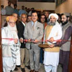 چیئرمین سینیٹ سید یوسف رضا گیلانی پی این سی اے اسلام آباد میں تصوف اینڈ کلچر نمائش سے خطاب کرتے ہوئے