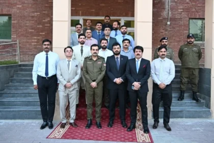 سی پی او حسن مشتاق سکھیرا کا ریجنل آفس سی سی ڈی راولپنڈی کا دورہ