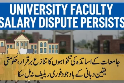 جامعات کے اساتذہ کی تنخواہوں کا تنازع برقرار، حکومتی یقین دہانی کے باوجود فوری ریلیف نہ مل سکا