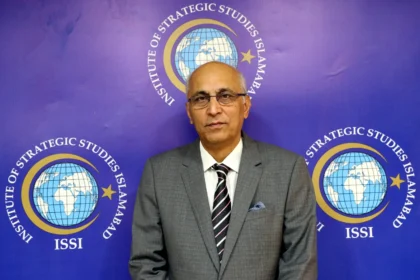 سفیر معین الحق آئی ایس ایس آئی کے ڈائریکٹر جنرل