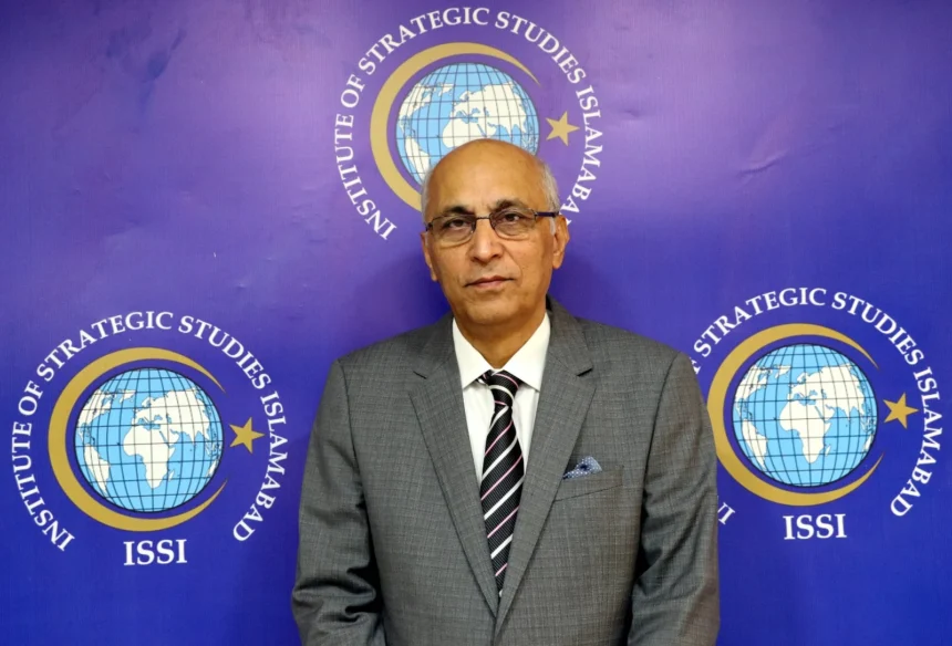 سفیر معین الحق آئی ایس ایس آئی کے ڈائریکٹر جنرل