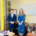 مصباح کھر اور ملائیشیا کے ڈپٹی ہیڈ آف مشن کی پارلیمنٹ ہاؤس میں ملاقات