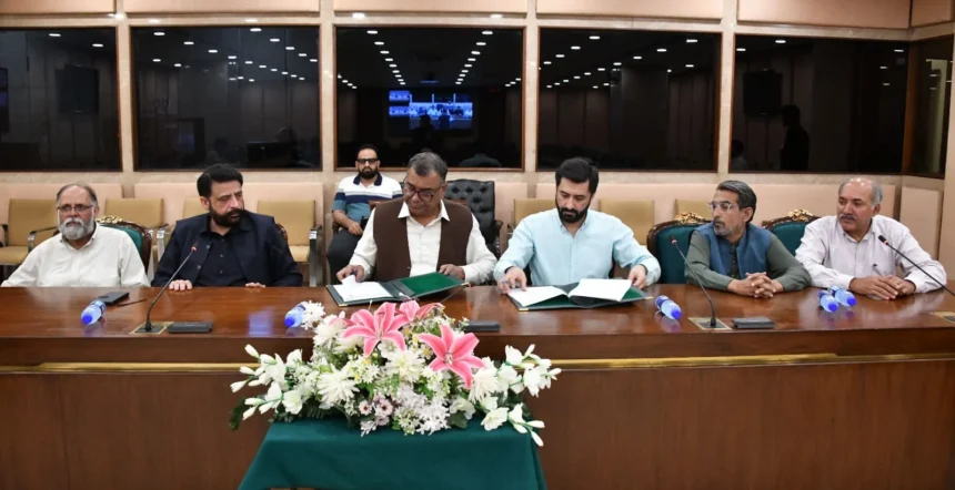 پارلیمنٹ ہاؤس میں پی آر اے پاکستان اور کیفیٹیریا انتظامیہ کے درمیان رعایتی معاہدے کی تقریب