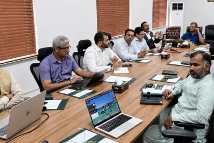 لاہور میں ڈیجیٹل ہیلتھ پلان کے مشاورتی ورکشاپ میں شرکا