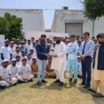 پنجاب میں بہتر قدم مہم کے تحت کمیونٹی آگاہی سرگرمی کا منظر