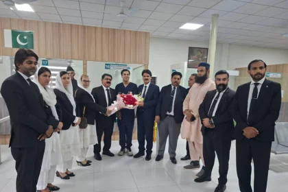 راولپنڈی انسٹی ٹیوٹ آف کارڈیالوجی میں لائر فیسیلیٹیشن کاؤنٹر کا افتتاح