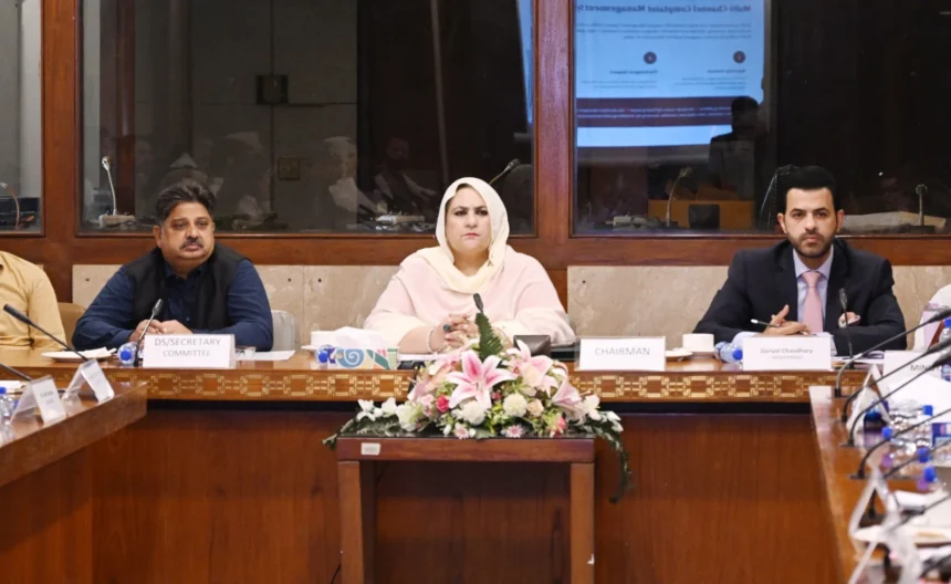 قومی اسمبلی کی قائمہ کمیٹی برائے انسانی حقوق کا اجلاس