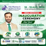 اسلام آباد میں پاک فارما اینڈ ہیلتھ کیئر ایکسپو 2026 کی نمائش