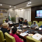 راولپنڈی ڈویلپمنٹ اتھارٹی کے بجٹ اجلاس کا منظر