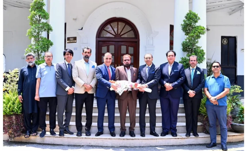زاہد بختاوری کی راولپنڈی چیمبر آف کامرس کے عہدیداروں سے ملاقات