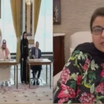 وفاقی وزیر شذہ فاطمہ خواجہ مکہ مشترکہ دفاعی معاہدے پر بیان دیتے ہوئے