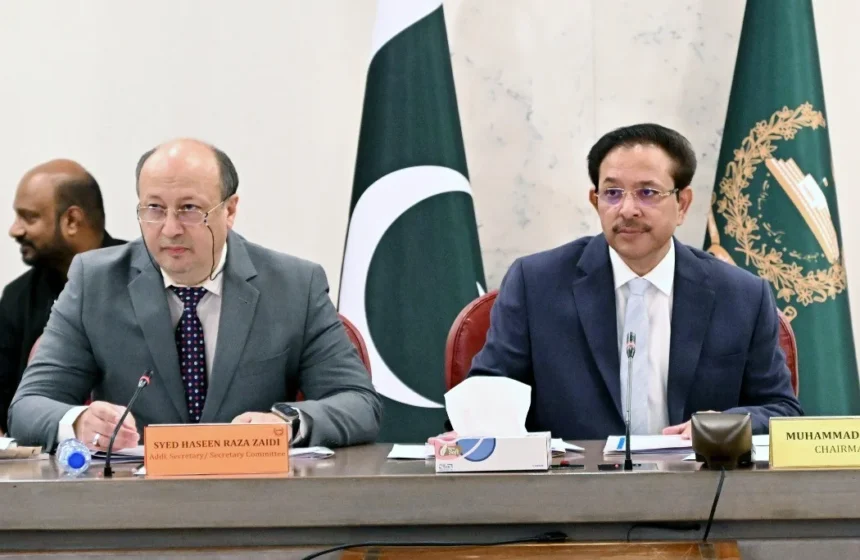 پارلیمنٹ ہاؤس اسلام آباد میں قومی اسمبلی قائمہ کمیٹی کا اجلاس