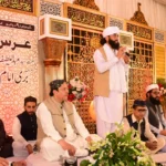 نورپور شاہاں میں بری امام سرکارؒ کے عرس کی محفل میں عقیدت مند شریک