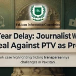صحافی سعدیہ مظہر کی پی ٹی وی کے خلاف آر ٹی آئی اپیل واپس لینے کی خبر