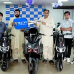 ٹیکنو پاکستان کے ٹک ٹاک چیلنج کے فاتحین کے لیے ری وو الیکٹرک بائیکس