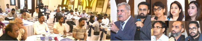 اسلام آباد میں ٹیکسٹائل کمپلائنس اور پاور مارکیٹ ٹرانزیشن سے متعلق ADS کانفرنس کے شرکا